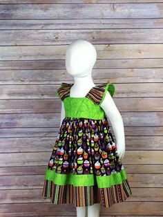 Multicolor Halloween Costume Party Dress, Cute Ruffled Halloween Dresses, Cute Halloween Ruffle Dresses, Multicolor Costume Dresses For Halloween, Playful Black Dress For Costume Party, Halloween Dress-up Dresses With Ruffles, Fun Halloween Costume Dress, Fun Halloween Costume Party Dresses, Green Halloween Costume Party Dress