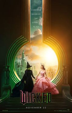 a movie poster for the wizard and the person