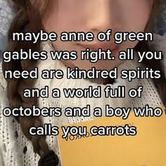 Anne With An E Whisper, Anne Of Green Gables Quotes, Facebook Meme, Gilbert And Anne, Gilbert Blythe, Anne With An E, Anne Shirley, Kindred Spirits, Anne Of Green