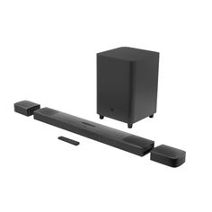 an image of a sound bar with two speakers