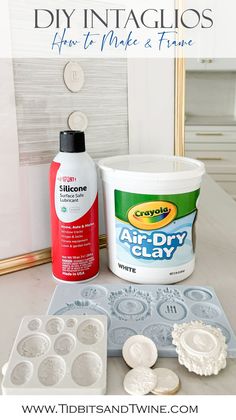 the ingredients for diy intaglios and how to make them