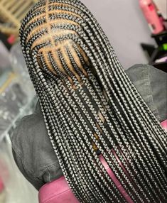 Hair Styls, Braiding Business, Knot Hairstyles, Ghana Weaving, Bantu Knot, Cute Box Braids, Geometric Hair Clip, Hairstyles Pictures, Long Box Braids