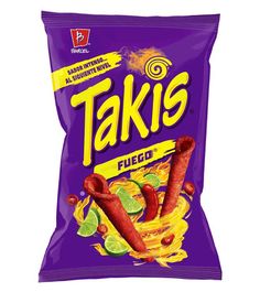 a bag of taks filled with fruit