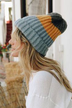 Keep it colorful with the Color Block Knit Beanie, a warm winter accessory to brighten up your look! #LoveMyLeto 100% Acrylic Imported Machine wash cold with like colors Gambler Hat, Rancher Hat, Leather Hats, Faux Leather Belts, Western Boho, Pom Beanie, Faux Leather Leggings, Fur Pom Pom, Winter Accessories