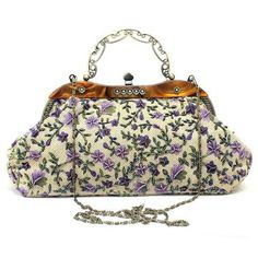 Material:	Cotton/linen Pattern Type:	Embroidery / Floral Linen Flower, Wedding Handbag, Clutch Bag Wedding, Bridal Handbags, Embroidery Vintage, Floral Handbags, Vintage Clutch, Beaded Handbag, Evening Handbag