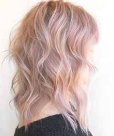 Light rose gold hair color   - Pink hair - #Color #gold #hair #Light #pink #rose Rose Gold Grey Hair, Subtle Rose Gold Hair, Rose Gold Hair Color Ideas, Gold Hair Color Ideas, Bayalage Hair, Balayage Hair Rose, Rose Gold Hair Color, Ombre Braids, Gold Hair Color