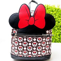 Disney Minnie Mouse And Friends Mini Backpack 10" Faux Leather Backpack Purse Lady Carry All Travel Bag Backpac Adjustable Straps To Fit All Backpack Is 10" Height 9" Widht 5" Depth 100% Authentic And Disney Licensed Great Gift New With All Original Tags Disney World Backpack, Mickey Mouse Quilt, Mickey Mouse Steamboat Willie, Mickey Mouse Backpack, Stitch Backpack, Minnie Mouse Backpack, Disney Purse, Mini Backpack Purse, Faux Leather Backpack