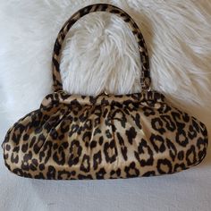 Inside: 1 Ph Compartment, Chain Mirror 13 X 7" Elegant Evening Shoulder Bag In Leopard Print, Elegant Leopard Print Party Bag, Elegant Leopard Print Shoulder Bag With Detachable Handle, Elegant Leopard Print Shoulder Bag For Daily Use, Elegant Leopard Print Shoulder Bag For Everyday, Elegant Bag With Leopard Print And Gold-tone Hardware, Elegant Leopard Print Bag With Gold-tone Hardware, Clutch Handbag, Banana Republic