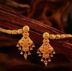 Khazana Jewellery, Bridal Gold Earrings, Indian Bridal Necklace, Gold Earrings Indian, Jewellery Bridal