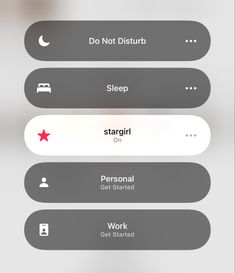 stargirl on Focus Inspo Iphone, Stargirl Logo, Iphone Focus Ideas, Iphone Aesthetic Organization, Focus Iphone, Aesthetic Instagram Post, Aesthetic Organization, Focus Mode, Ios Apple