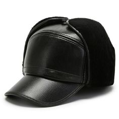 Product information: Material:PU Style:Fashion simple Features:Solid color Colour:Black Size Information: Brim:6cm Cap depth:11cm Cap circumference:56-60cm Packing list: Hat*1 Product Image: Trendy Winter Baseball Cap With Curved Brim, Black Flat Cap For Winter, Adjustable Winter Baseball Cap, Trendy Winter Baseball Cap, Casual Brimmed Baseball Cap For Winter, Trendy Winter Outdoor Baseball Cap, Adjustable Black Baseball Cap For Winter, Winter Classic Baseball Cap With Short Brim, Trendy Winter Flat Cap Baseball Cap