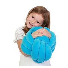 Made with the softest of fabrics to make you want to slip you hands in and bring in close. Ideal for cuddling and feeling safe and warm with tactile finish and available in modern colors. Cuddling the Cuddle Ball gives a sense of calm and security. Particularly helpful for calming children with anxiety, stress, hyperactivity, or other sensory issues. Made with the softest of fabrics to make you want to slip your hands in, bring in close, and squeeze, hug, and cuddle. There are gaps in the ball t Sensory Pillow, Knot Ball, Sensory Equipment, Sensory Therapy, Calm Down Corner, Knot Pillow, Sensory Room, Sensory Issues, Therapy Room