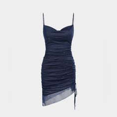 Size: Small Tight Fitting Tight Blue Dress, Midnight Blue Dress, Dress For Date, Grad Dresses Short, Cute Formal Dresses, Blue Dress Short, Dark Blue Dress, Blue Party Dress, Blue Dress Formal