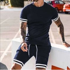 Casual Men’s Shirt & Shorts Ships In 7-10 Days~All Purchases Shipped With A Special Gift 100% Polyester Slight-Stretch Regular Fit True To Size Size Tags Are In Letters S-(36) M-(38) L-(40) Xl-(42) Xxl-(44) Do You Love? Anthro Festival Preppy Casual Mumu Revolve Spell Reformation Puff Popular Swim Contemporary Layering Free People Cami Dress Top Events Lulu Vacation Beach Contemporary Anniversary Boat Weekend Pool Swim Night Out. Then Shop My Boutique Casual Navy Sets For Spring, Free People Cami, Navy Blue Shirt, North Face Shirts, Navy Blue Shirts, Preppy Casual, Blue Polo, White Jersey, Vacation Beach