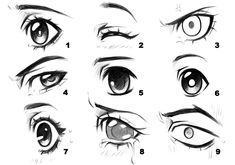 the steps to draw an anime eye step by step drawing for beginners and advanced students