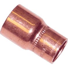 This reducer fitting functions well in connecting two sections of pipe together with ease. It features soldered-end connections that allow for a tight fit on the pipe. With its durable copper construction, this reducer fitting provides relentless service that lasts for years to come. If you also need a fitting that is suitable for water distribution and air conditioning system applications, this reducer fitting is for you.Here at PlumbersStock, we always make it our main priority to offer you top-quality fittings for your plumbing needs.  And since we value your time, you may now get this reducer fitting for a reasonable price! Commercial Bathroom Sinks, Tub Shower Doors, Pvc Fittings, Wall Mounted Bathroom Sink, Utility Sink, Kitchen Soap, Kitchen Soap Dispenser, Well Pump, Flush Toilet