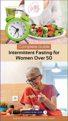 Intermittent fasting (IF) is becoming an increasingly popular way to lose weight and improve overall health. It’s no surprise why. The approach is simple, straightforward, and can be tailored to fit any lifestyle. But if you’re over 50, you may wonder if intermittent fasting is safe for you. In this blog post, we’ll discuss everything you need to know about IF for women over 50! #IntermittentFasting #IntermittentFastingDiet  #DietPlanLosingWeight Intermittent Fasting Meal Plan, Fasting Meal Plan, Intermittent Fasting For Women, Fasting For Women, Intermittent Fasting Diet, Diet Motivation Quotes, Holistic Nutritionist, Intuitive Eating, Women Over 50