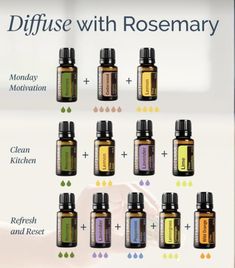 Doterra Diffuser, Aroma Therapy, Oil Diffuser Recipes