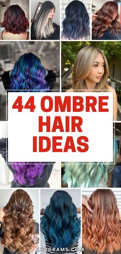 Save this pin for a wide range of ombre hair inspiration, from subtle to bold styles that will transform your look. Find your next hair color obsession today! #OmbreHair #HairColorIdeas #FashionInspiration