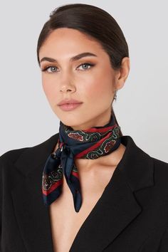 #BEAUTY, #RELATIONSHIPS #Fashion #Animals #Outfits #Winter Outfits #Animals Blazer And Neck Scarf, Women’s Neck Scarf, Women Neck Scarf, Women Neck Scarf Outfit, Styling A Neck Scarf, Scarf On Neck Outfit, Neck Accessories Women, Silk Scarf Around Neck