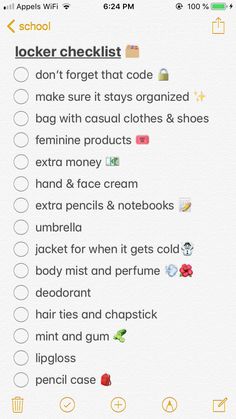 the checklist is filled with different things to do for someone who likes to shop