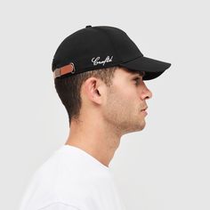 Handmade from premium cotton twill, this classic hat features a six-panel design, tonal topstitching, and CD stamp in white satin embroidery. With a heavyweight GSM, it’s our most structured hat to date, always living up to that custom shape and profile you can’t get elsewhere. It has an adjustable leather strap and buckle for that immaculate fit, as you know. And of course, our signature for the nod to a true CRAFTD original. Custom Fit Pre-Curved Bill Mid-Depth Profile Metal Hardware Durable S Classic Snapback Hat With Embroidered Logo And Curved Brim, Classic Adjustable Fitted Hat With Curved Visor, Adjustable Classic Fitted Hat With Curved Visor, Classic Six-panel Fitted Hat For Streetwear, Classic Six-panel Trucker Hat For Streetwear, Classic Fitted Hat With Embroidered Logo And Curved Brim, Classic Fitted Hat With Curved Brim And Embroidered Logo, Classic Fitted Hat With Embroidered Logo, Classic Black Dad Hat With Flat Brim