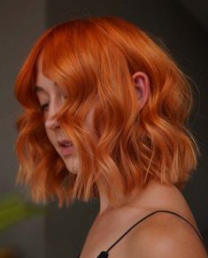 Bright Copper Hair, Straight Hair Highlights, Hair Rainbow, Straight Layered Hair, Hair Color Orange, Hair Color Cream, Copper Hair Color, Orange Soda