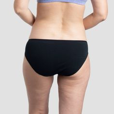 Enjoy long-lasting comfort and style with these Fruit of the Loom cotton stretch bikini panties. Built for ultimate comfort, these panties have a flat, covered waistband and leg bands so no elastic rubs against your skin and uncomfortable irritation is eliminated. These bands help give you the perfect fit without sacrificing comfort. These cotton stretch panties move as you do and fit to your shape. The classic bikini silhouette features a moderate rise and moderate seat coverage. As always, Fru 100% Cotton Under Wear Women, 4-way Stretch Elastane Briefs, Black Micro-elastic Boxer Briefs With Moisture-wicking, 4-way Stretch Summer Swimwear Brief, Cheap Elastic No-show Intimates, Leg Bands, Fruit Of The Loom, Black 7, The Loom