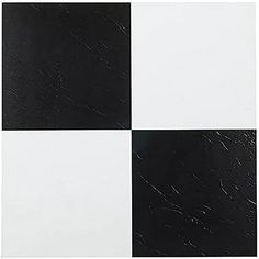 two black and white squares are shown together