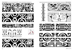 four different designs in black and white, each with an animal's head on it