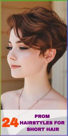 Discover the latest prom hairstyles for short hair in 2024. From elegant updos to cute half-up styles, find the perfect look for your special night. Whether you have curly, straight, or wavy hair, our guide includes easy tutorials and tips to achieve a trendy, memorable hairstyle. Formal Hairstyles For Short Hair, Cute Prom Hairstyles, Loose Updo, Prom Hairstyle, Elegant Updos, Braided Bun Hairstyles, Prom Hairstyles For Short Hair, Balayage Hair Dark, 2024 Prom