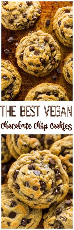 the best vegan chocolate chip cookies