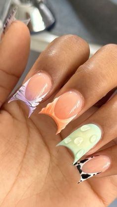 fresh set , nails , frenchies Glittery Acrylic Nails, Extra Nails, Set Nails, Nail Designs Ideas, Acrylic Nail Set, Hard Nails, Duck Nails, Y2k Nails, Short Square Acrylic Nails