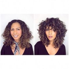 Curly Hair Photos, Colored Curly Hair, Haircuts For Curly Hair, Curly Hair Inspiration, Curly Hair With Bangs, Curly Hair Tips, Curly Hair Cuts, Hair Photo