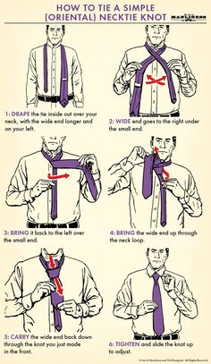 How To Tie A Necktie, Windsor Knot, Neck Tie Knots