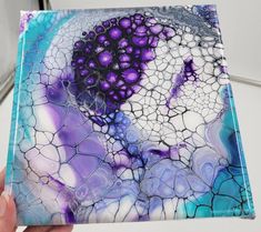 Resin Coating, Purple Rain, Fluid Art, Acrylic Paintings, Great Pictures, Craft Fairs, Newport, Purple Color, Stretch Canvas