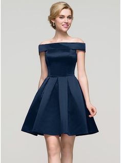 JJ's House Satin Off the Shoulder Fall A-line General Back Zip Sexy Simple Skater Dresses Dark Navy Height:5.8ft（176cm） Bust:32in（82cm）Waist:24in（61cm）Hips:35in（89cm） Short Blue Sleeveless Homecoming Dress. #JJ's House #Satin #OfftheShoulder #Fall #Aline #General #BackZip #Sexy #Simple #SkaterDresses #DarkNavy #Short #Blue #Sleeveless #HomecomingDress Satin Homecoming Dress, Dress Tight, Satin Cocktail Dress, Dress Well, فستان سهرة, Beauty Dress, Grad Dresses, Prom Dresses Blue, Homecoming Dress