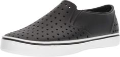 PRICES MAY VARY. WIDER FIT: Bring awesome comfort and style to the boardwalk with the Native Miles slip-on shoe with a lightweight and comfy EVA lining upper and sole, ventilating perforation details, round toe design, and wider fit CERTIFIED VEGAN: 100% cruelty free and certified vegan, these shoes feature a perforated closed-cell EVA foam upper, a low-profile EVA midsole, and a shock-absorbent EVA outsole for long-lasting wear and durability ODOR-RESISTANT: Odor-resistant shoes feature an inje Miles Shoes, Native Shoes, Orange Tie, Vegan Brands, Grey Tie Dye, Racquet Sports, Tennis Racquet, Eva Foam, Toe Designs