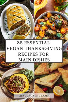 the best vegan thanksgiving recipes for main dishes