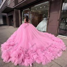 Pink Off The Shoulder Ball Gown Quinceanera Dress For Girls Appliques Tassel Sweet 16 Birthday Party Princess Style Quinceanera Dress With Ruffles For Party, Pink Princess Style Quinceanera Dress For Party, Pink Princess Quinceanera Dress For Party, Princess Style Quinceanera Dress With Ruffles For Sweet 16, Princess Quinceanera Dress With Ruffles For Sweet 16, Pink Ruffled Quinceanera Dress, Girls Applique, Sweet 16 Birthday Party, 16 Birthday