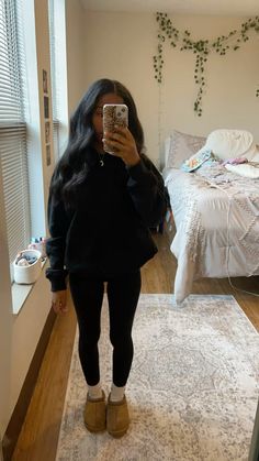 Top: hollister, pants: aerie, shoes: ugg Shoes Ugg, Hollister Pants, Winter Outfit, Hollister, Trendy Outfits, Winter Outfits, Lookbook, Ootd