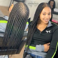 Feedin Ponytail, Lemonade Braids Hairstyles, Lemonade Braids, Blonde Box Braids, Protective Hairstyles For Natural Hair, Feed In Braids Hairstyles, Braids Styles, African Hair Braiding Styles, Long Box Braids