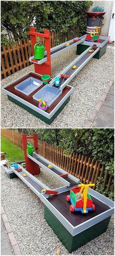 Kids Yard, Outdoor Play Spaces, Outdoor Play Area, Recycled Garden, Pallet Creations, Outdoor Classroom, Pallets Garden