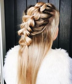 Ponytail Inspiration, Formal Ponytail, Lazy Girl Hairstyles, Ponytail Hairstyle, Boring Hair, Trendy Hairstyle, Easy Hairstyle, Long Blonde