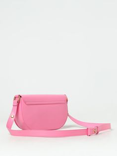 Mini Bag LIU JO Woman color Pink Pink Baguette Bag For Shopping, Modern Pink Bag With Adjustable Strap, Modern Pink Flap Shoulder Bag, Pink Flap Bag For Everyday Use, Pink Everyday Tote Flap Bag, Pink Pouch Bag With Adjustable Strap, Modern Pink Satchel Flap Bag, Pink Pouch Bag With Detachable Strap, Pink Satchel Flap Bag For Travel