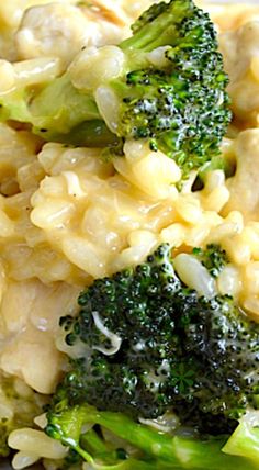 broccoli and macaroni salad on a plate