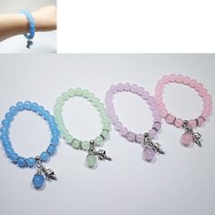 Gender: WomenMetals Type: Tin AlloyBracelets Type: Chain & Link BraceletsOrigin: CN(Origin) King Bracelet, Blue Bracelet, Chain Link, Bead Work, Blue And Purple, Tin, Bracelet, Beads, Chain