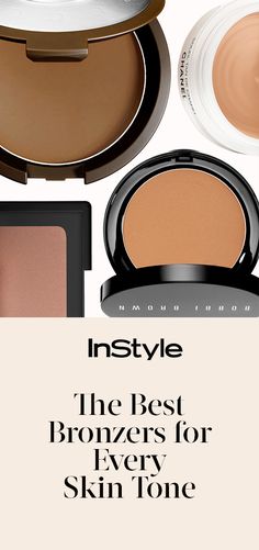 We Found the Best Bronzers for Every Skin Tone | from InStyle.com Best Bronzer, High End Makeup, Affordable Makeup, Hair Color And Cut, Diy Skin Care, Diy Skin, All Things Beauty, Beautiful Makeup, Makeup Trends