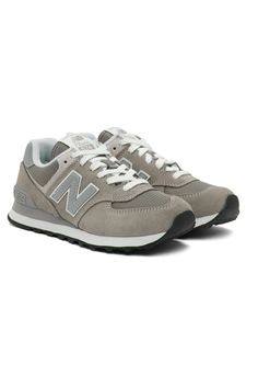 New Balance: Gray 574 Core Sneakers | SSENSE New Balance Outfit, New Balance, Perfect Clothing, Grey, Outfit Accessories, Sneakers