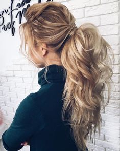 Hairstyles Theme, Ponytail Hairstyle, Messy Ponytail, Ombre Hair Extensions, Braided Ponytail Hairstyles, Box Braid, Ombré Hair, Ombre Hair Color, Straight Human Hair